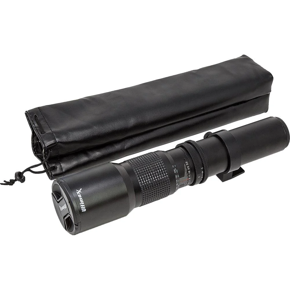 Ultimaxx 500mm f/8 Multi-Coated Preset Telephoto Lens - Open Box - Image 2
