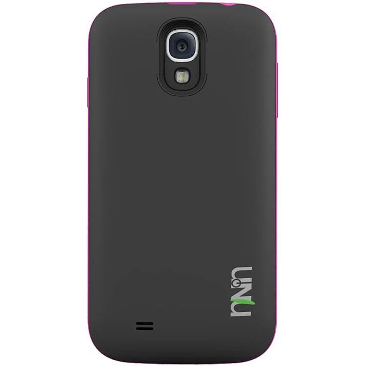 uNu Unity Ultra-Slim 2600mAh Battery Case for Samsung Galaxy S4 - Black/Magenta - Image 3