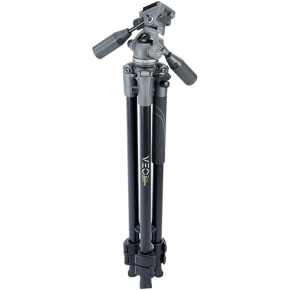 Vanguard VEO 2 PRO 233APV Aluminum Tripod with Deco Gear Accessories Bundle - Image 5