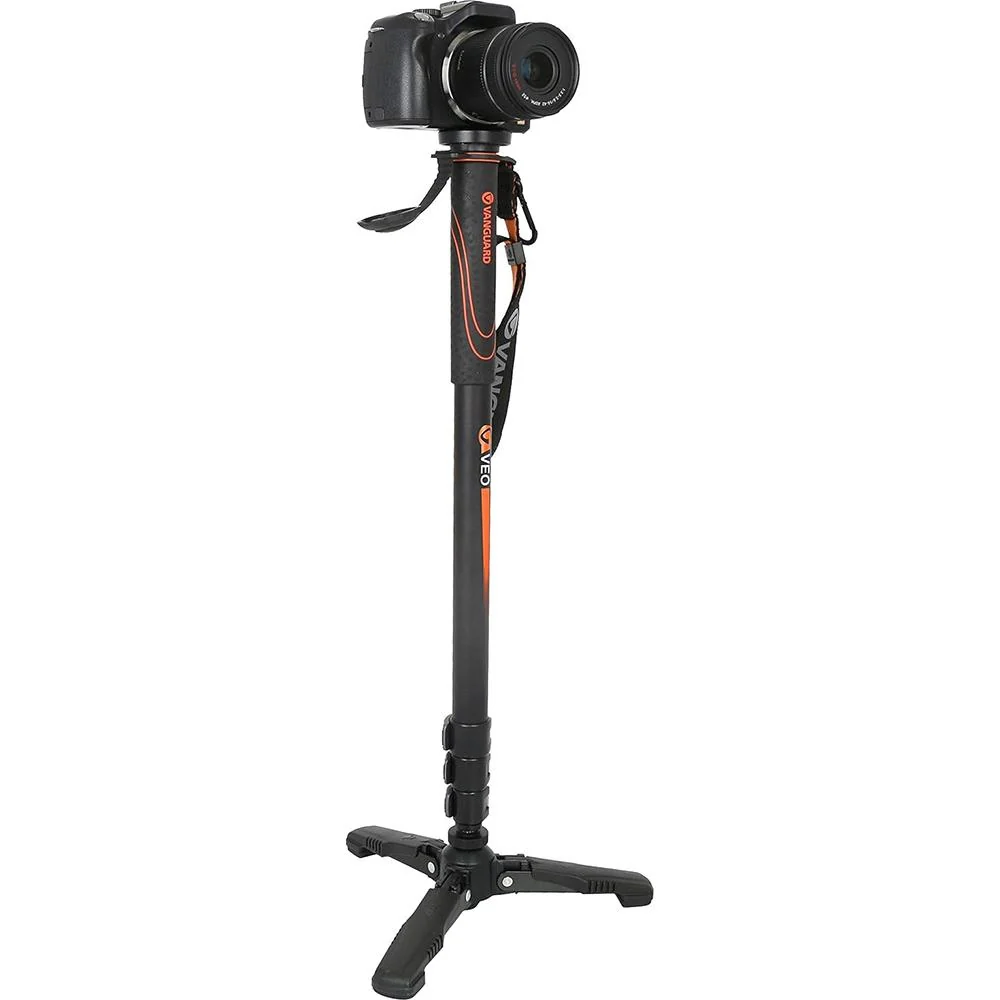 Vanguard VEO AM-264TR 4 Section Aluminum Monopod with 3-Leg Base - Image 2