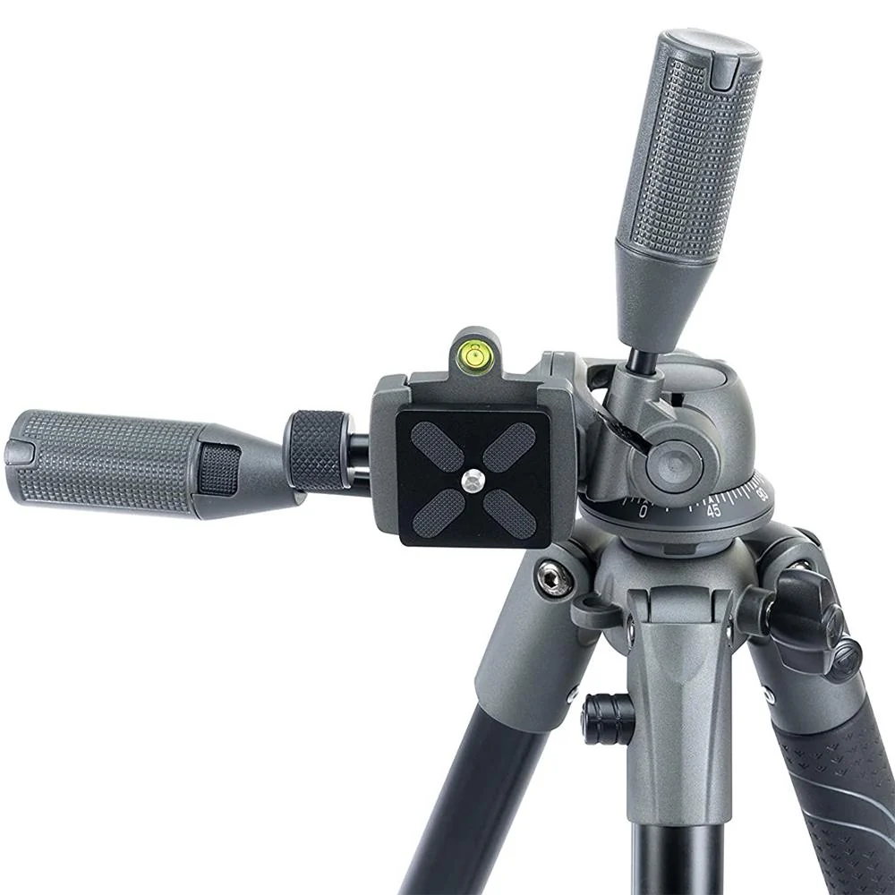 Vanguard VEO2PRO233APV Aluminum Tripod w/3-Way Pan-and-Tilt Head +Deco Accessories Bundle - Image 3