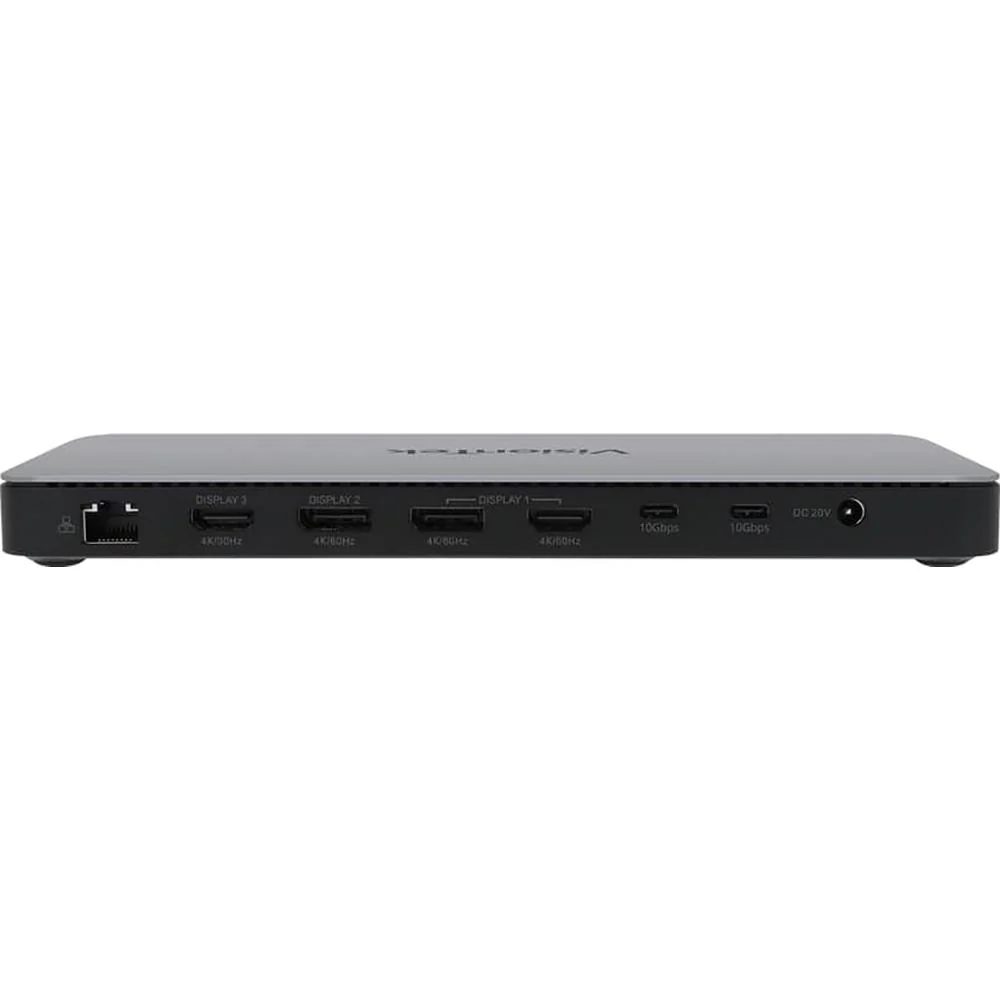 Visiontek VT2600 USB-C DP 1.4 Docking Station in Black - 901531 - Image 3