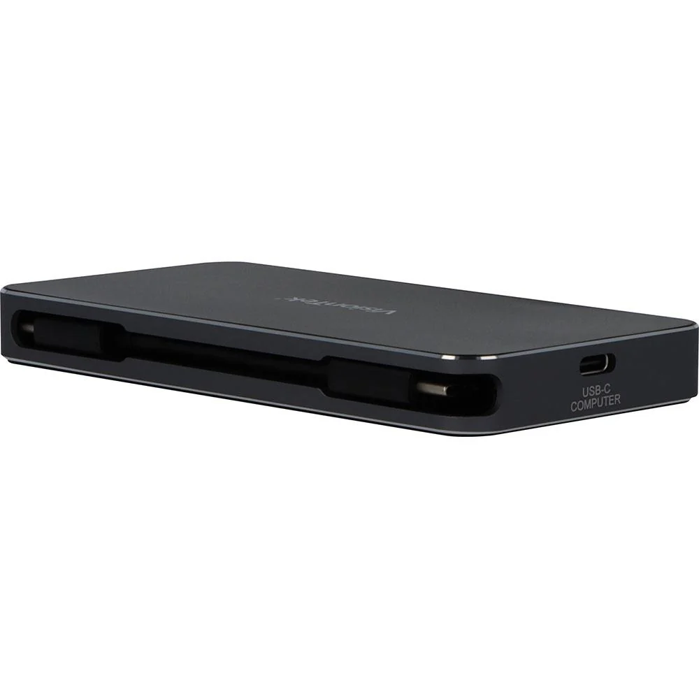 Visiontek VT400 Portable USB-C Docking Station in Black - 901469 - Image 2