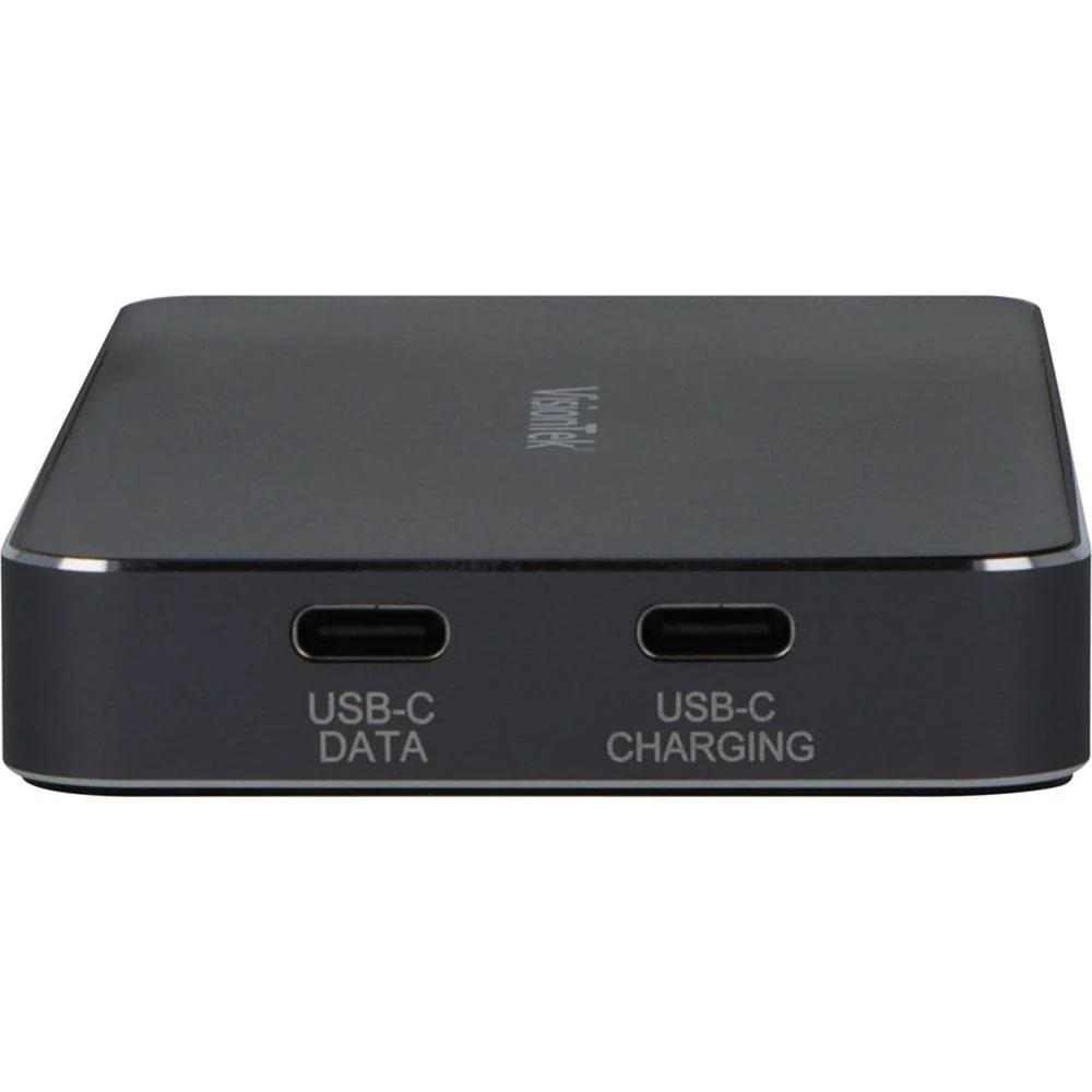 Visiontek VT400 Portable USB-C Docking Station in Black - 901469 - Image 4