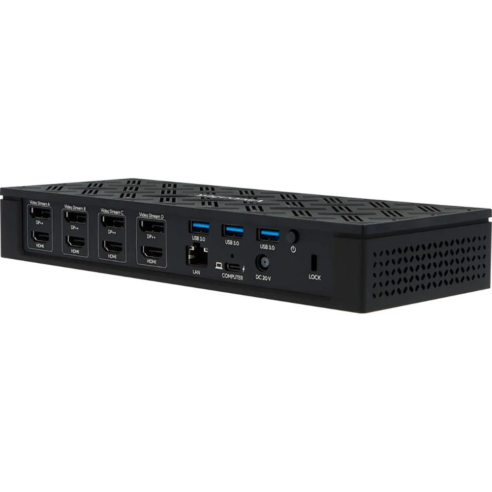 Visiontek VT8000 Quad Display 4k USB 3.0 / USB-C Docking Station - 901492 - Image 3