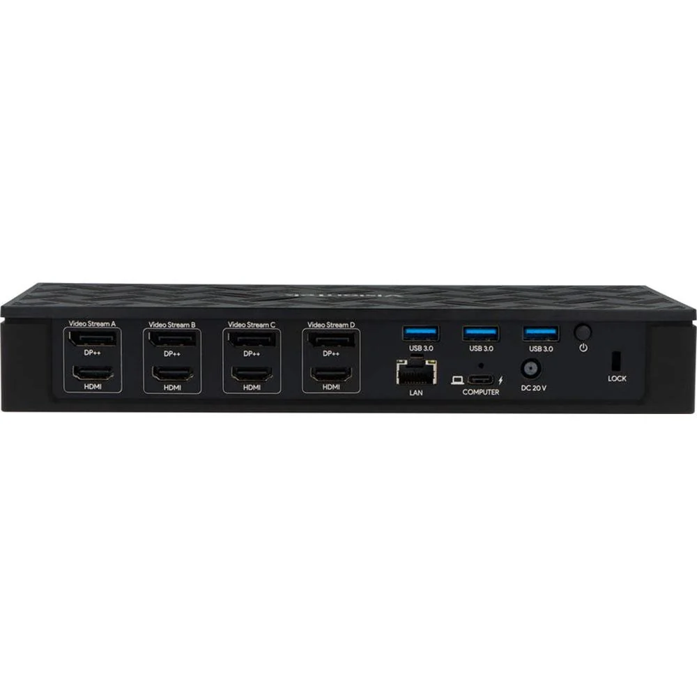 Visiontek VT8000 Quad Display 4k USB 3.0 / USB-C Docking Station - 901492 - Image 5