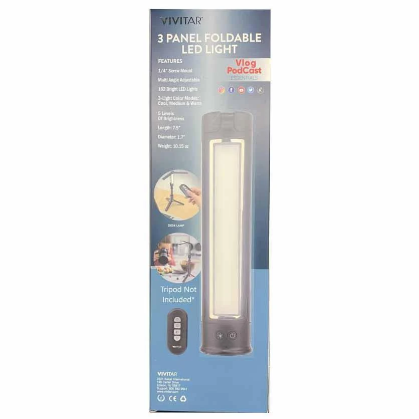 Vivitar 3 Panel Foldable LED Light VIVTR3PL - Image 2