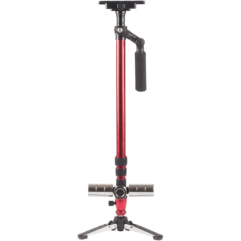 Vivitar Professional 59" Photo/Video Stabilizer, Weighted Tripod Base +Accessories Kit - Image 2