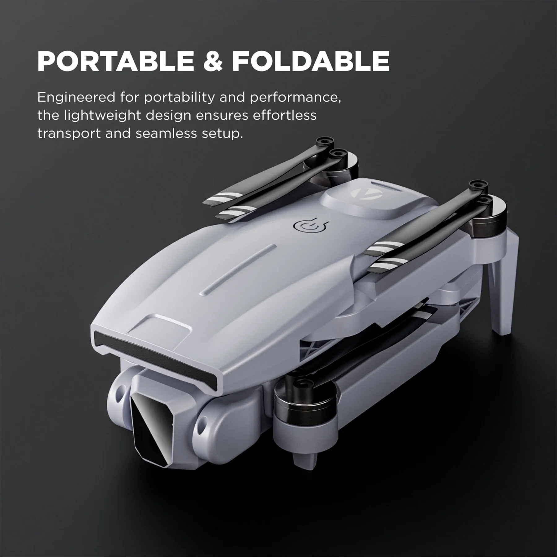 Vivitar SkyTrek GPS Foldable Video Drone (DRCSC1) - Image 5