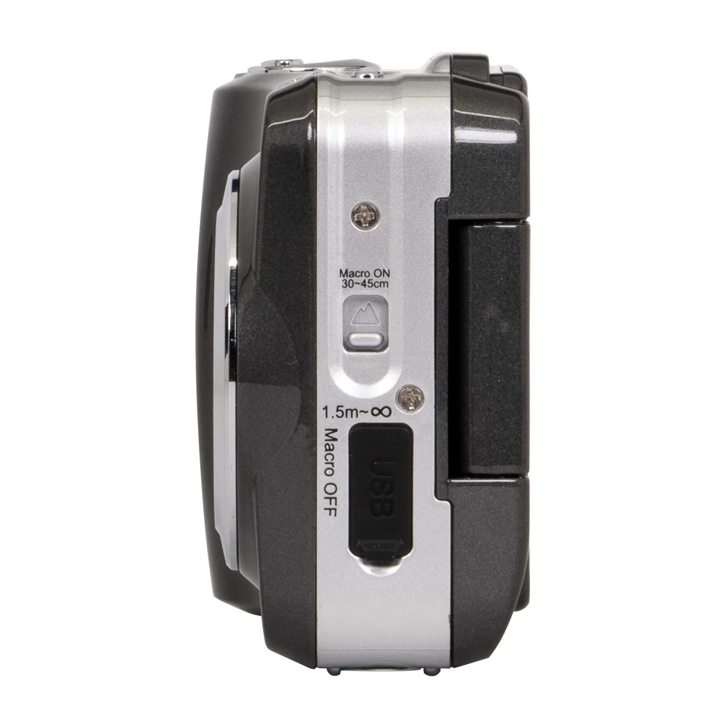 Vivitar T028 iTwist 12.1MP HD Digital Camera (Grey) with 4x Digital Zoom - VT028-GRY/KT1 - Image 4