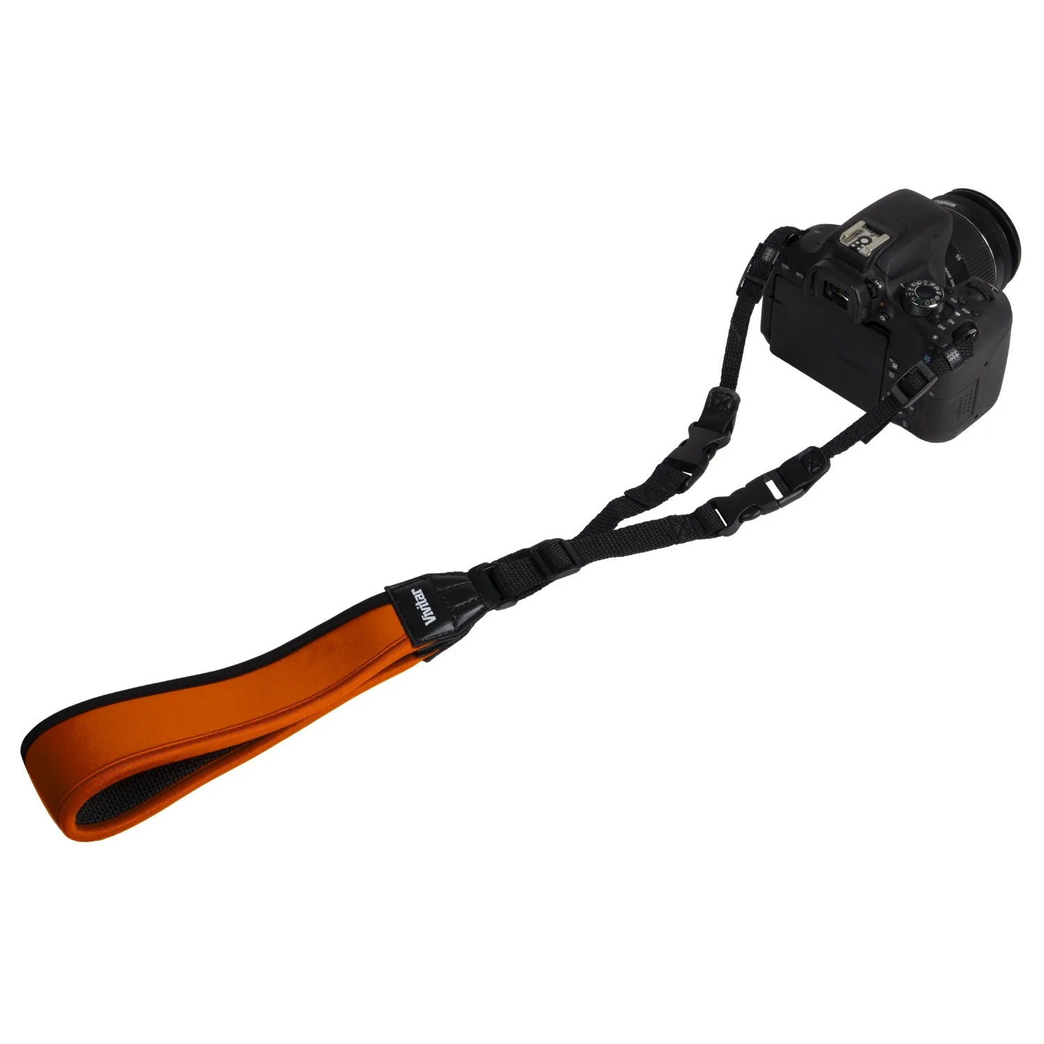 Vivitar Universal Neoprene Neck Camera Strap for DSLR, Mirrorless, Point/Shoot (Orange) - Image 8