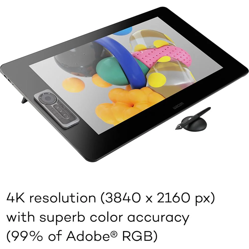 Wacom Cintiq Pro 24 4k UHD Creative Pen w/ Pro Pen 2 (OPEN BOX) + 1 Year Warranty - Image 4