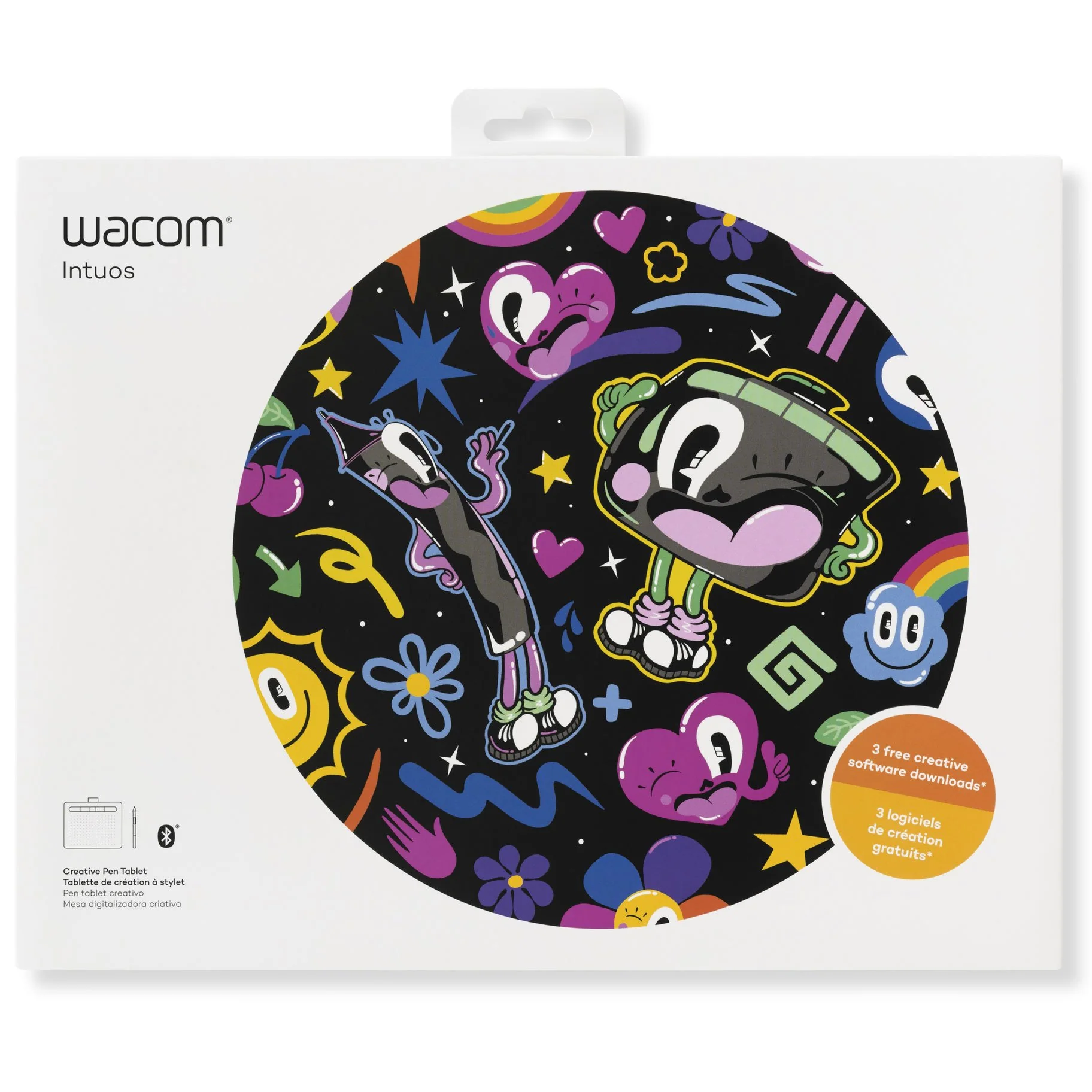 Wacom Intuos Creative Pen Tablet with Bluetooth - Medium, Green - Image 3