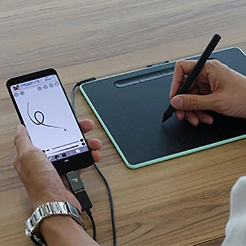 Wacom Intuos Creative Pen Tablet with Bluetooth - Medium; Green - Open Box - Image 2