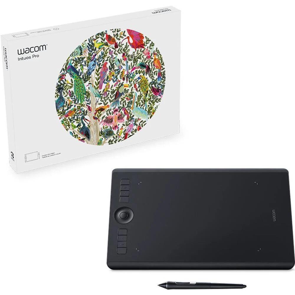 Wacom Intuos Pro Medium Creative Pen Tablet; Black - Open Box - Image 6