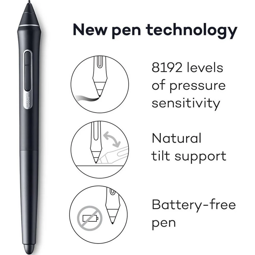 Wacom Intuos Pro Medium Creative Pen Tablet; Black - Open Box - Image 7
