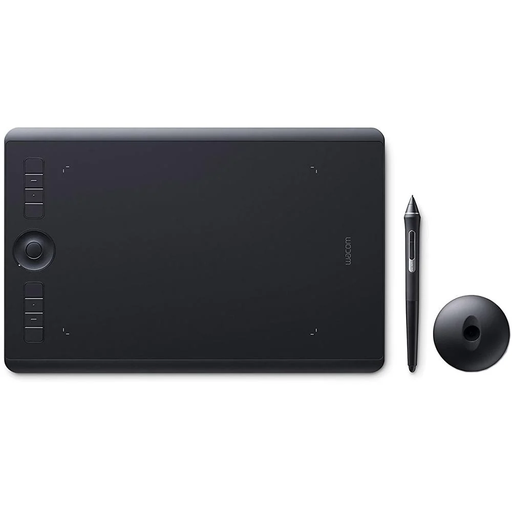 Wacom Intuos Pro Medium Creative Pen Tablet, Black w/ Paper Clip & Extended Warranty - Image 2