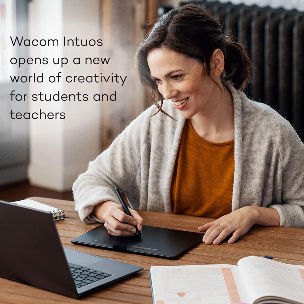 Wacom Intuos Wireless Drawing Tablet with software Included - Black (CTL4100WLK0)(RB) - Image 10