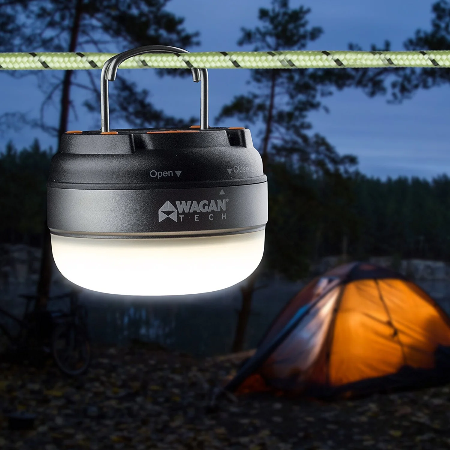 Wagan LED Brite-Nite Dome Lantern Flashlight for Camping, Hiking and Emergencies - Image 4