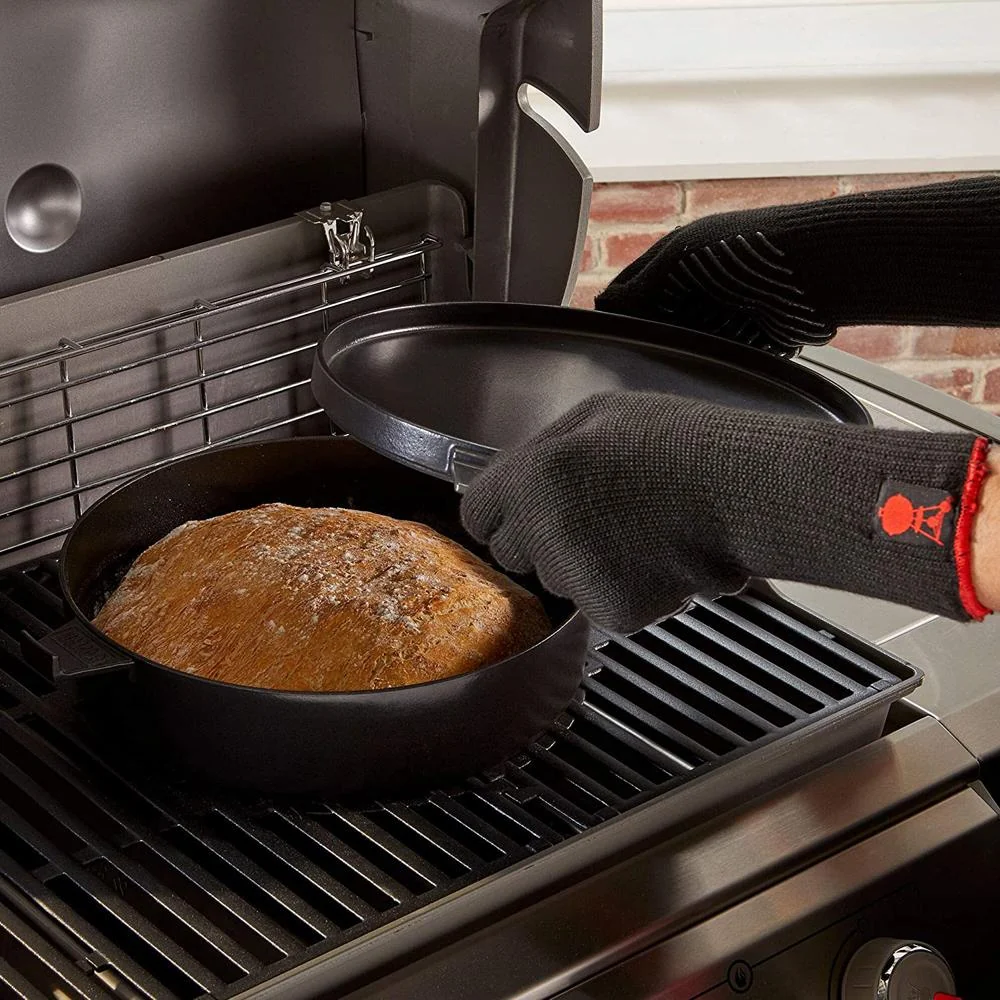 Weber 7.25 quarts Dutch Oven Duo - Cast Iron Black - 8859 - Image 8