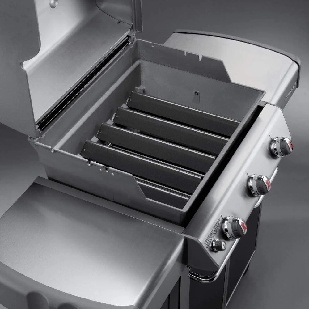 Weber Flavorizer Bar Set for Weber 300 Series Grills - Gray (7621) (17.5") - Image 2