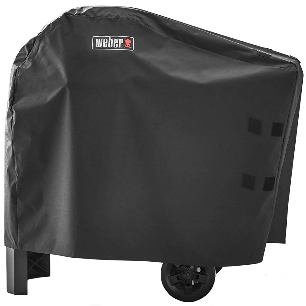 Weber Pulse 2000 with Cart Premium Grill Cover with Oven Mitt Pair - Image 3