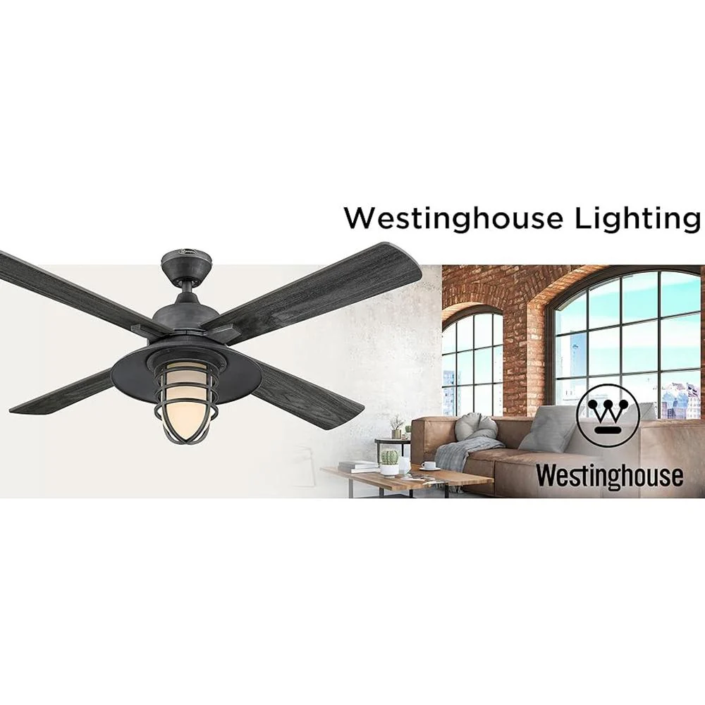 Westinghouse 7307000 Porto, Craftsman-Style 52" LED Ceiling Fan Light and Remote Control - Image 9