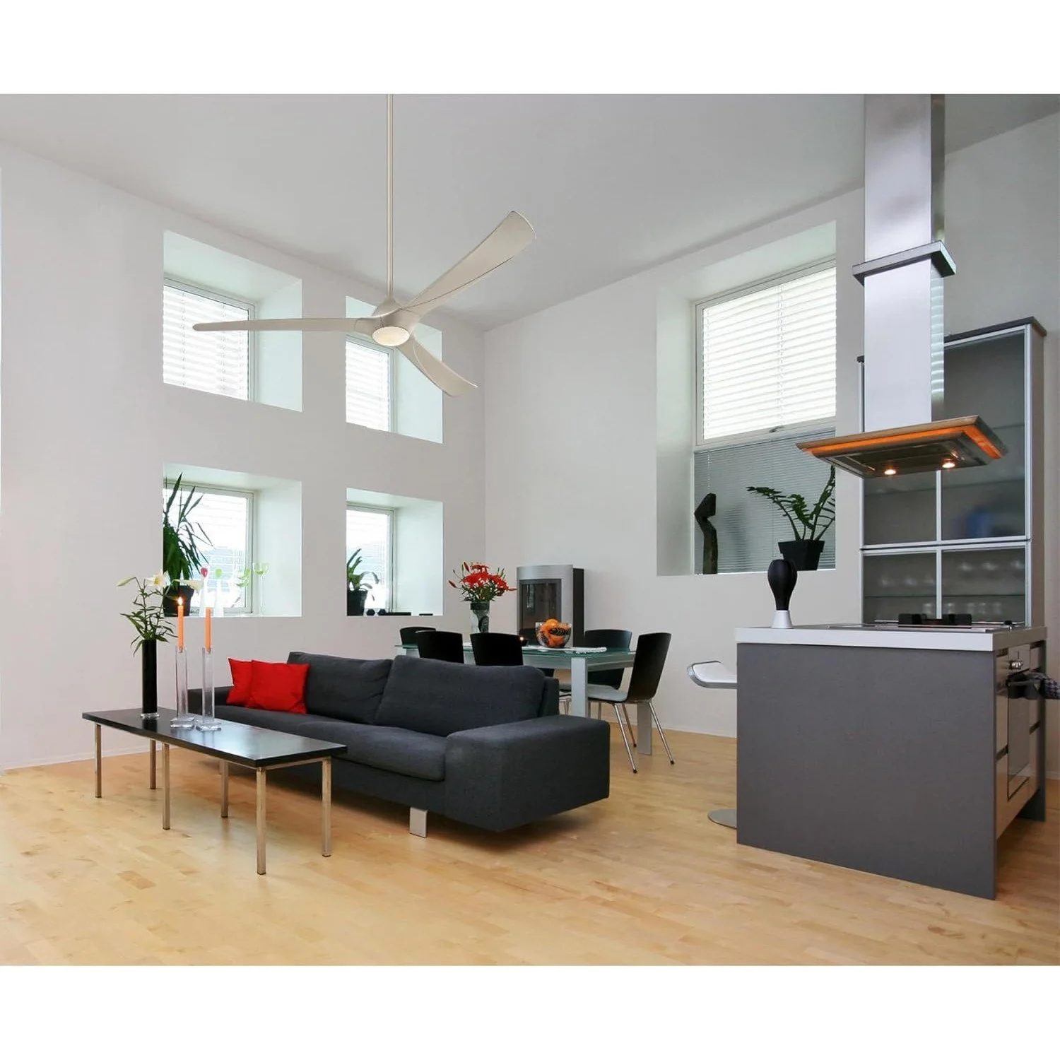 Westinghouse Techno II 72-Inch Indoor DC Motor Ceiling Fan with Dimmable LED Light Kit - Image 3