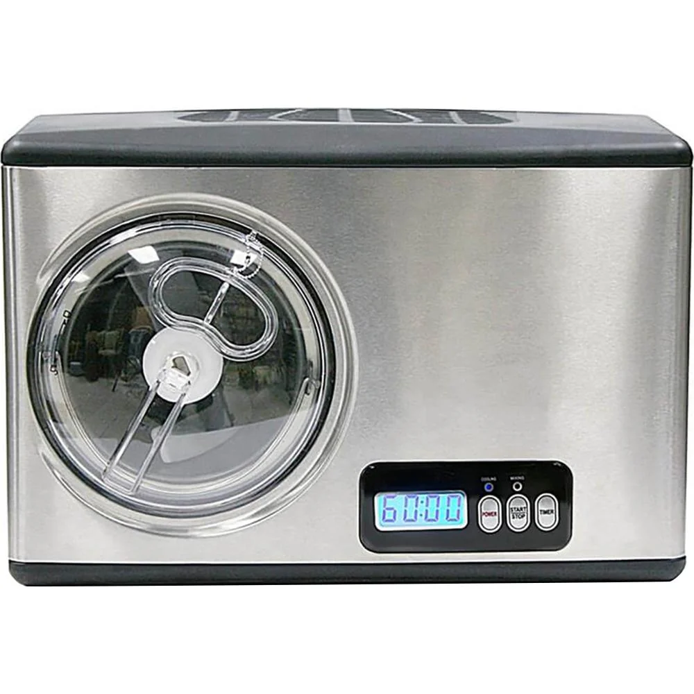 Whynter 1.6 Quart Automatic Compressor Ice Cream Maker, Stainless Steel Open Box - Image 8
