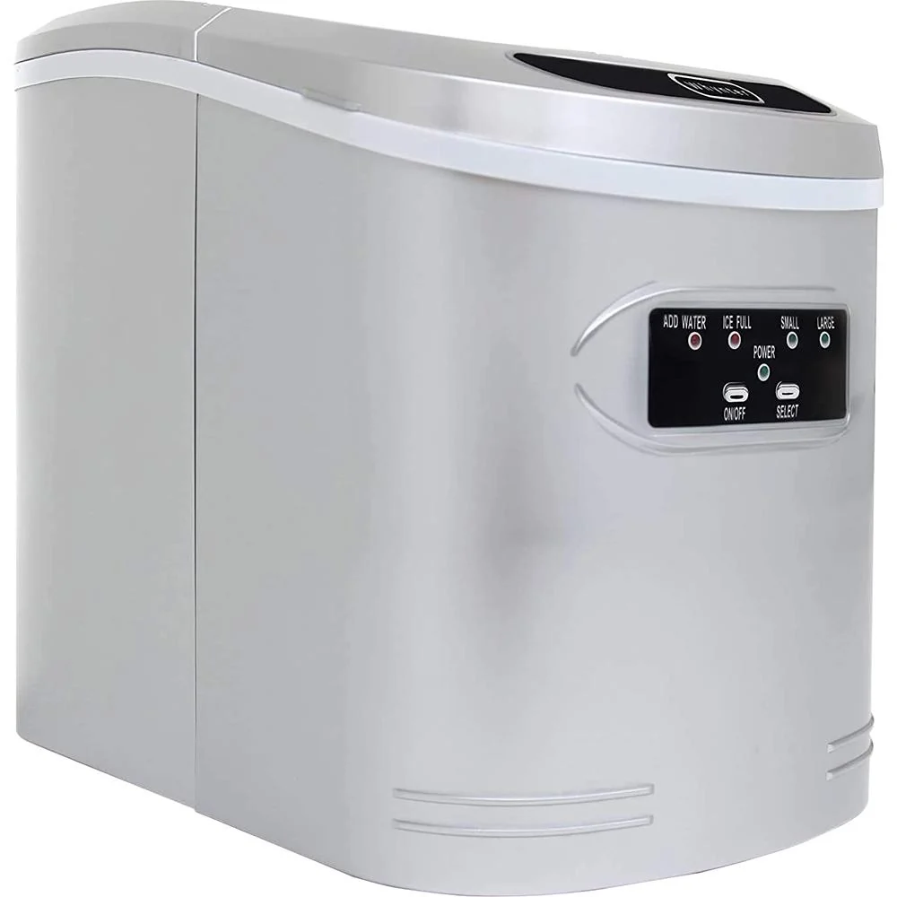 Whynter Compact Ice Maker, 27-Pound, Metallic Silver - Open Box - Image 3