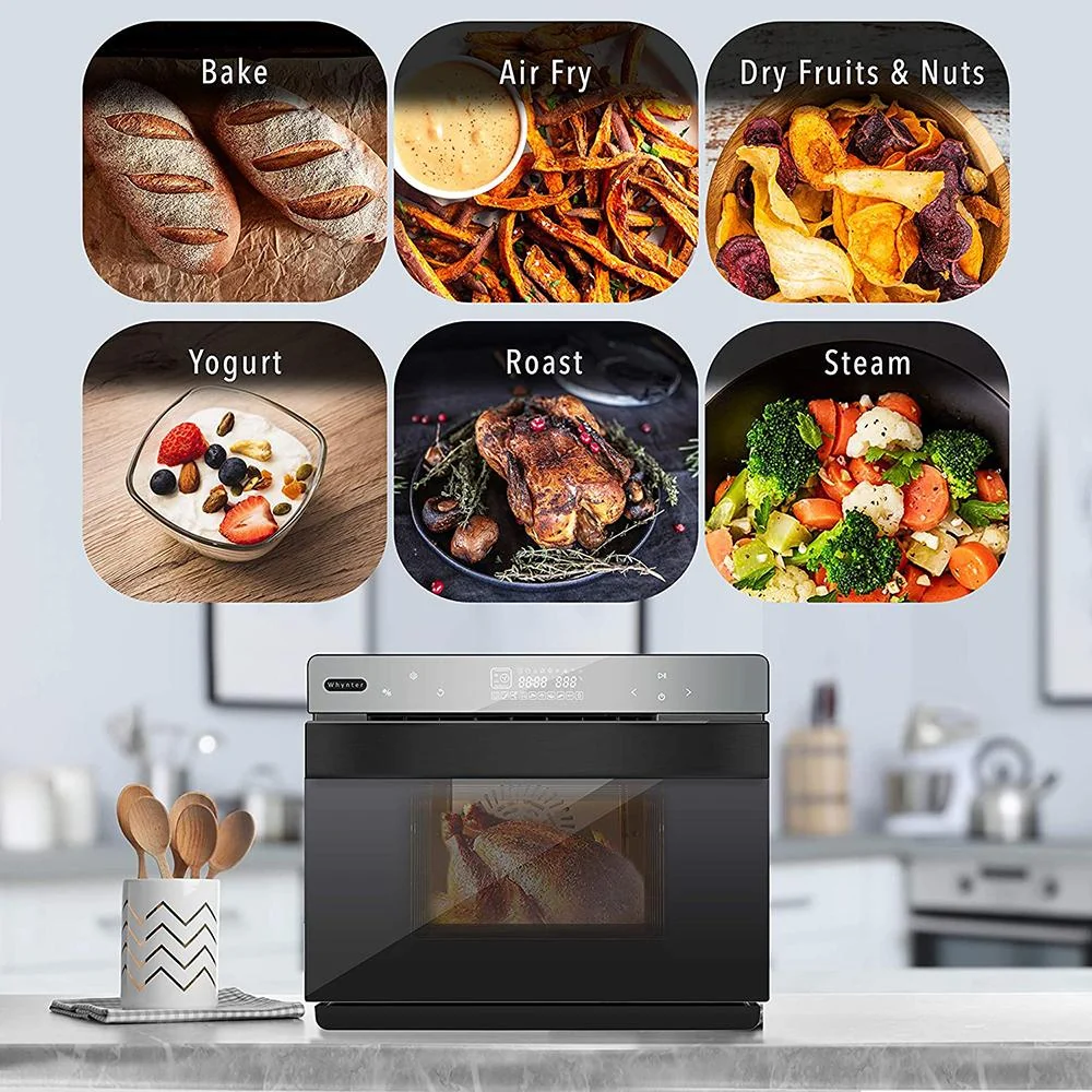 Whynter 40 Qt Grande Countertop Convection Steam Oven Black Steel Open Box - Image 10