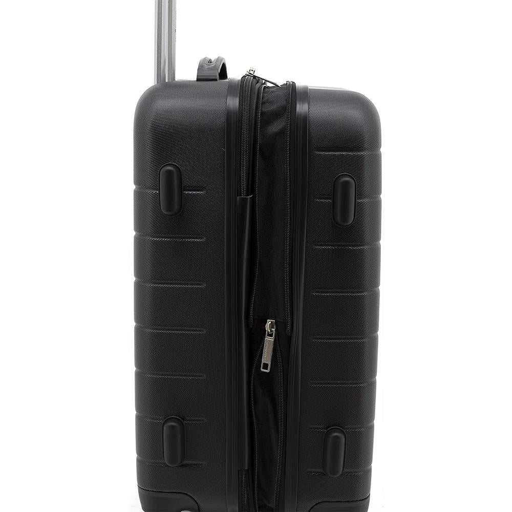 Wrangler 20" Smart Spinner Carry-On Luggage With USB Charging Port, Black - Open Box - Image 4