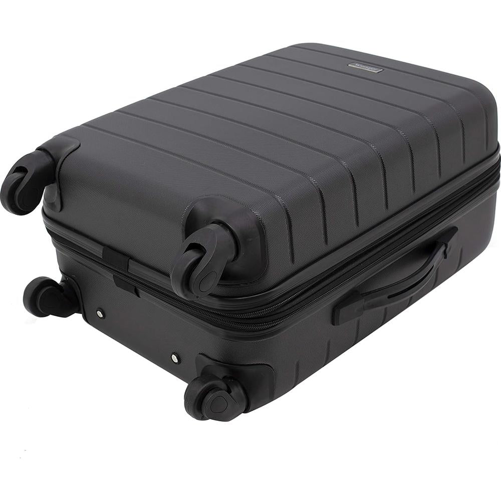 Wrangler 20" Smart Spinner Carry-On Luggage With USB Charging Port, Black - Open Box - Image 5