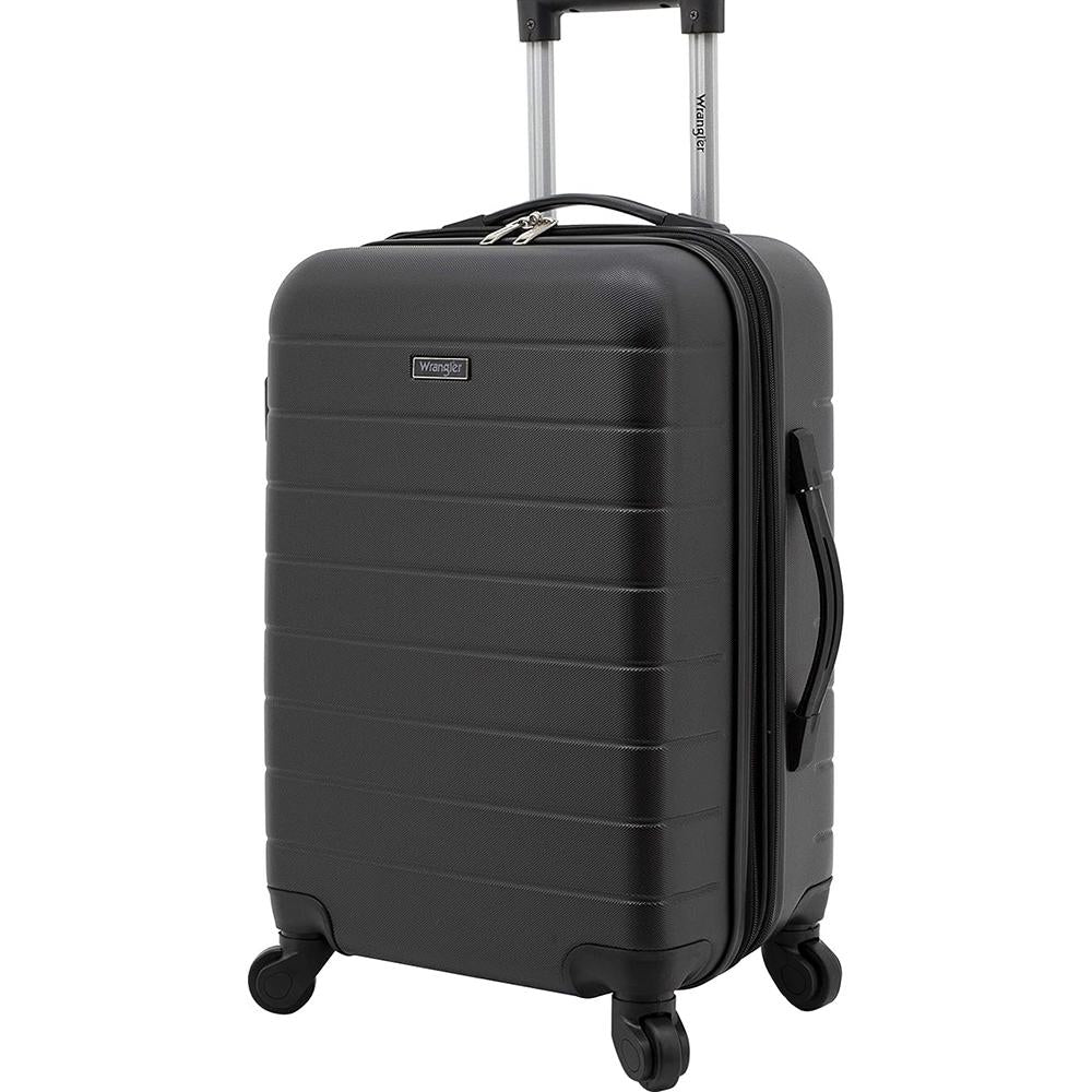Wrangler 20" Smart Spinner Carry-On Luggage With USB Charging Port, Black - Open Box - Image 6