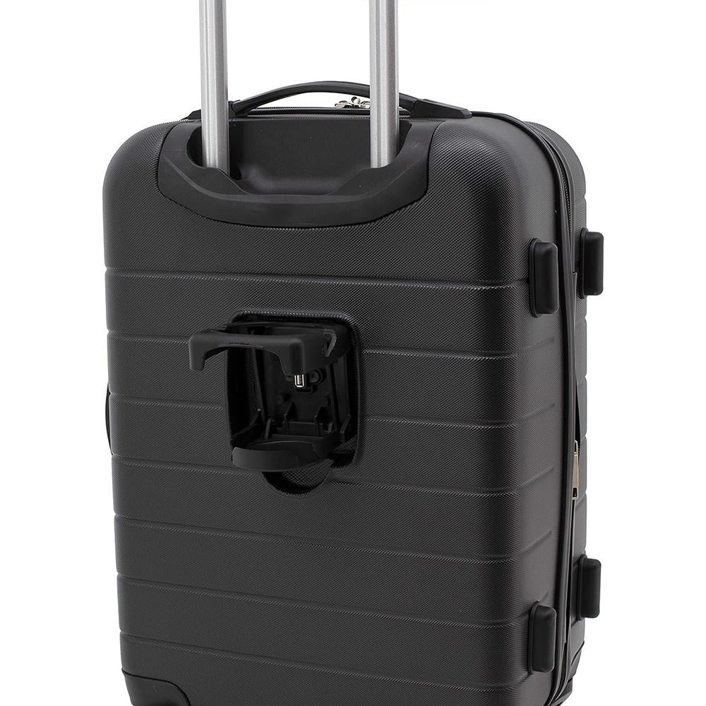 Wrangler 20" Smart Spinner Carry-On Luggage With USB Charging Port, Black - Open Box - Image 7
