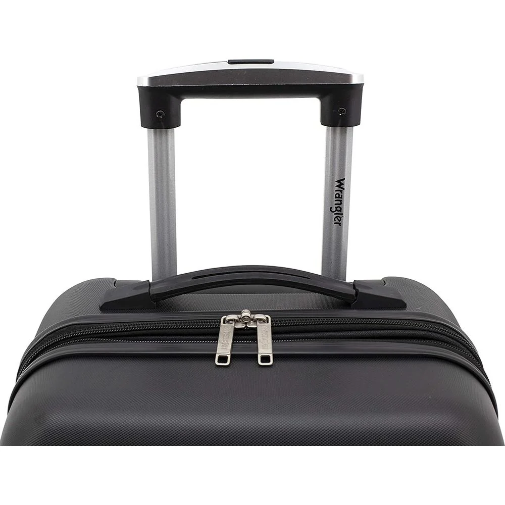 Wrangler 20" Smart Spinner Carry-On Luggage With USB Charging Port, Black - Open Box - Image 8