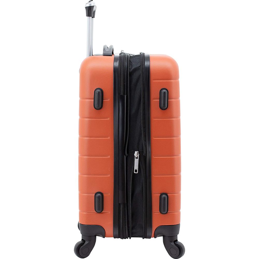 Wrangler 3-Piece Hardside Luggage Set w/Cup Holder & USB Port - T-30203-810 - Open Box - Image 4