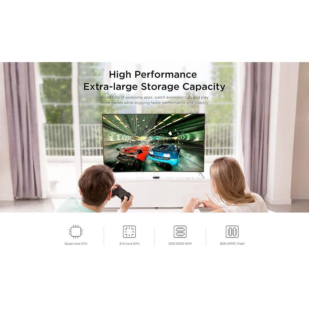 Xiaomi Mi Box S | 4K HDR Android TV with Google Assistant Remote Streaming - Open Box - Image 6