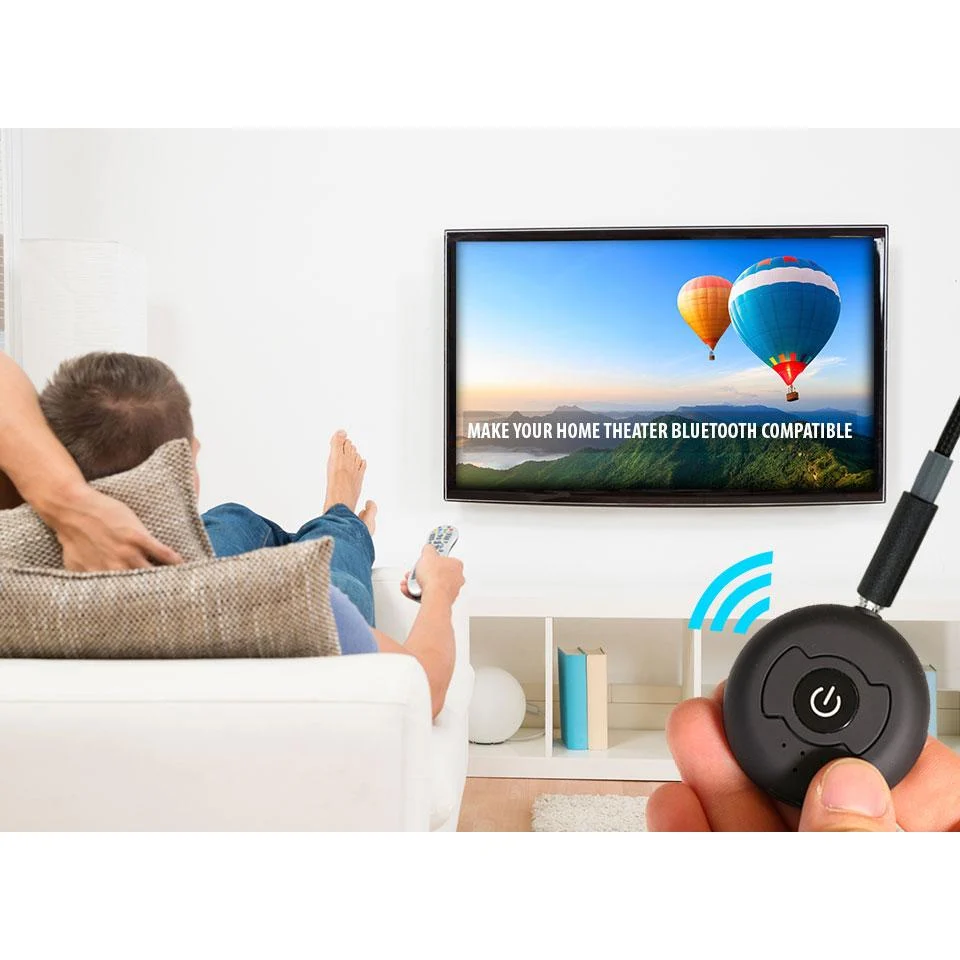Xtreme Over The Ear Bluetooth Headphones w/Transmitter/Receiver (Black) PBC9-1001-PP1 - Image 9
