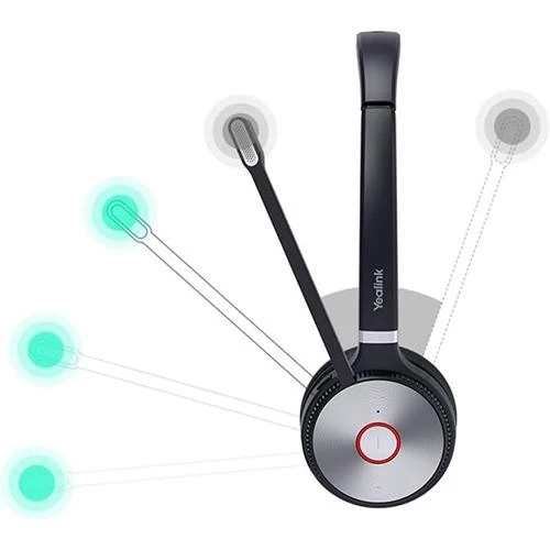 YeaLink DECT Wireless Headset in Black - 1308000C - Image 6