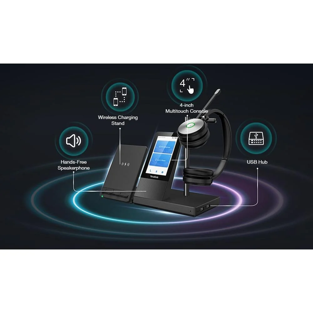 YeaLink WH66 Wireless Headset in Black - 1308007V2 - Image 7