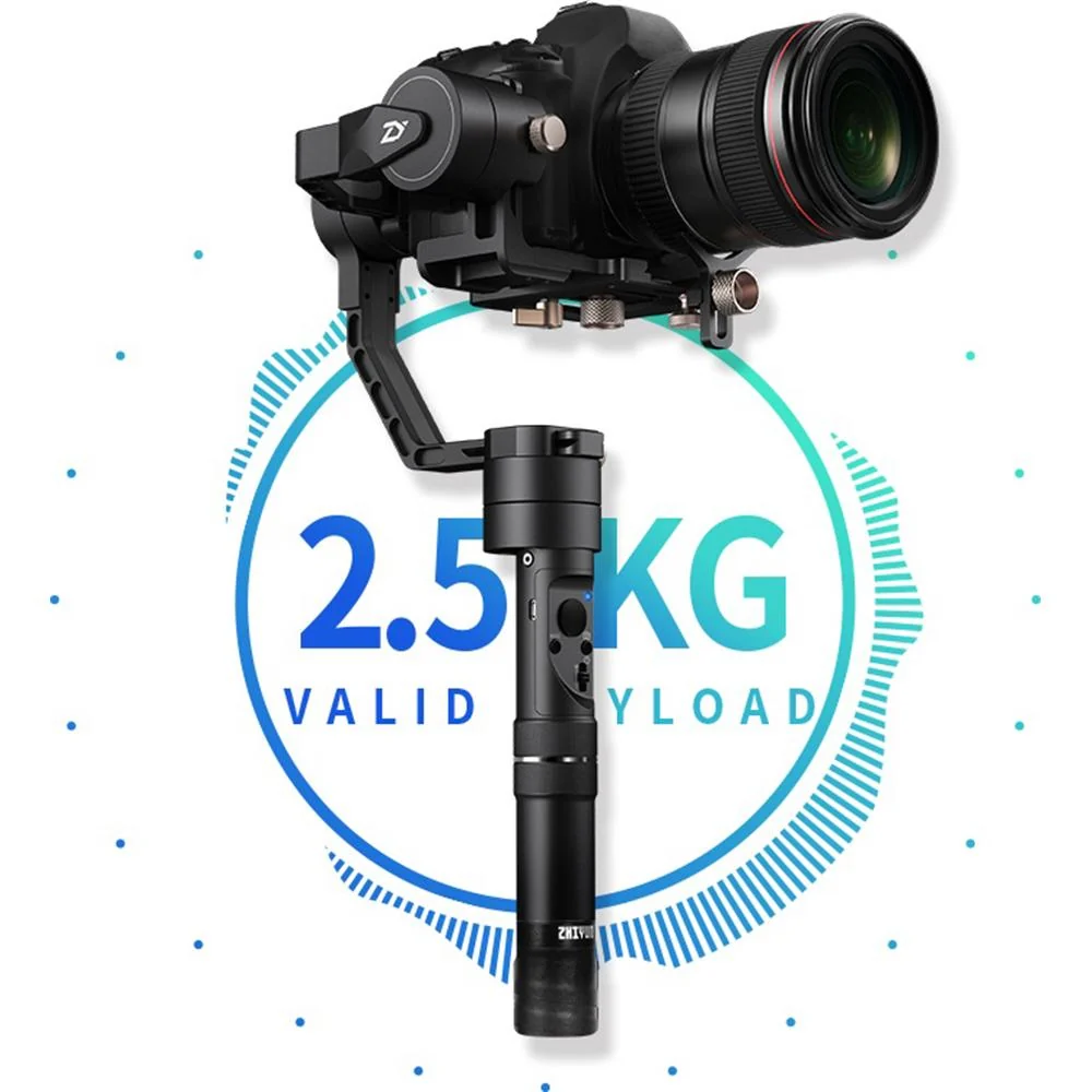 Zhiyun Crane PLUS Professional 3-Axis Handheld Camera Open Box + 1 Year Warranty - Image 3