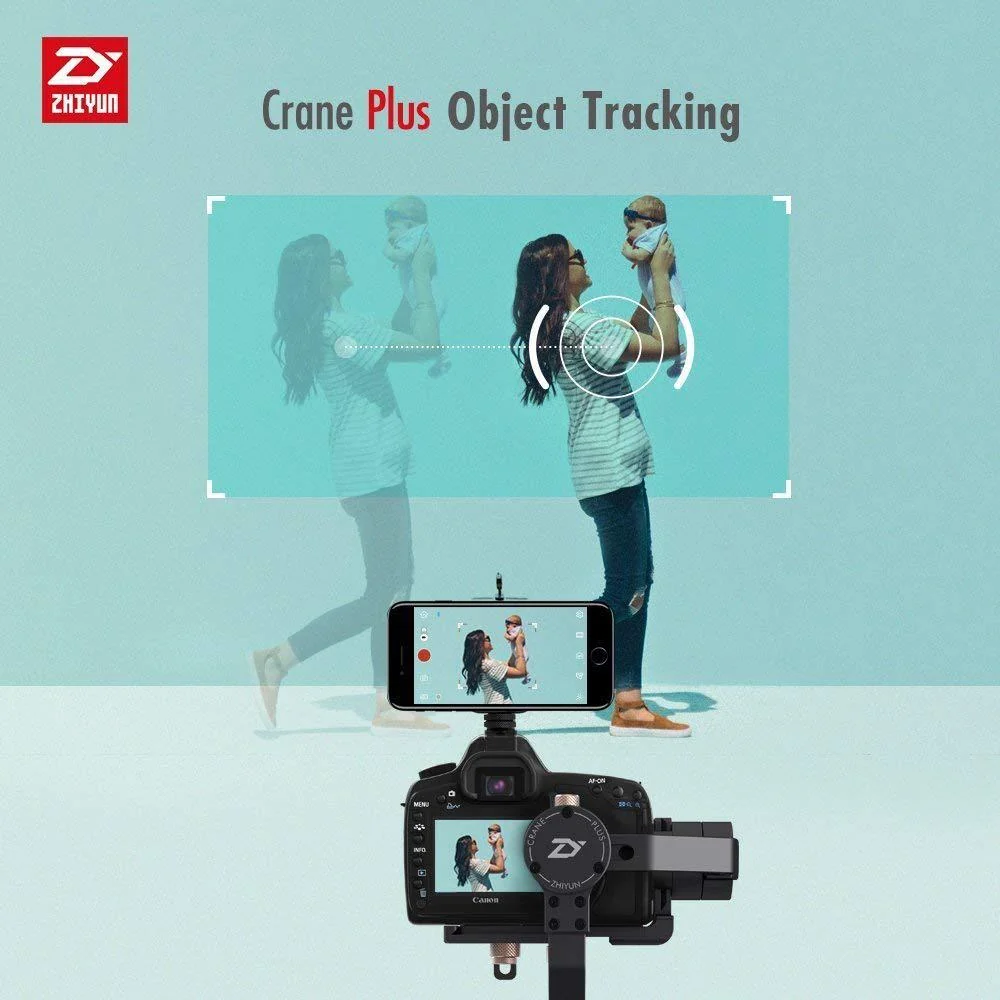 Zhiyun Crane PLUS Professional 3-Axis Handheld Camera Open Box + 1 Year Warranty - Image 5