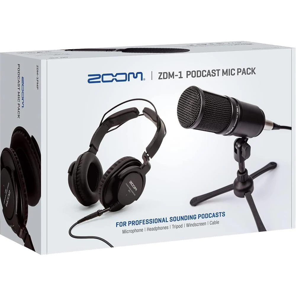 Zoom Podcast Mic Pack with Dynamic Microphone, Headphones, with 2 Year Warranty - Image 10