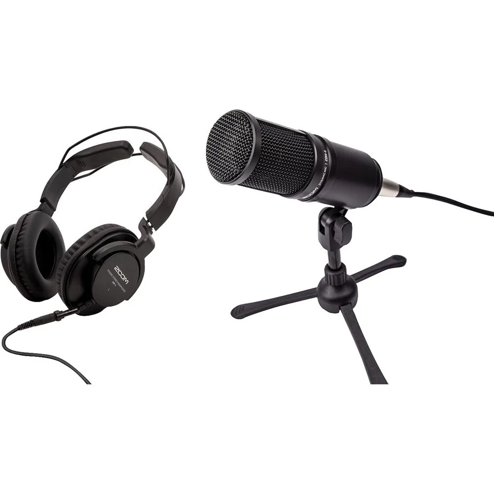Zoom Podcast Mic Pack with Dynamic Microphone, Headphones, with 2 Year Warranty - Image 8